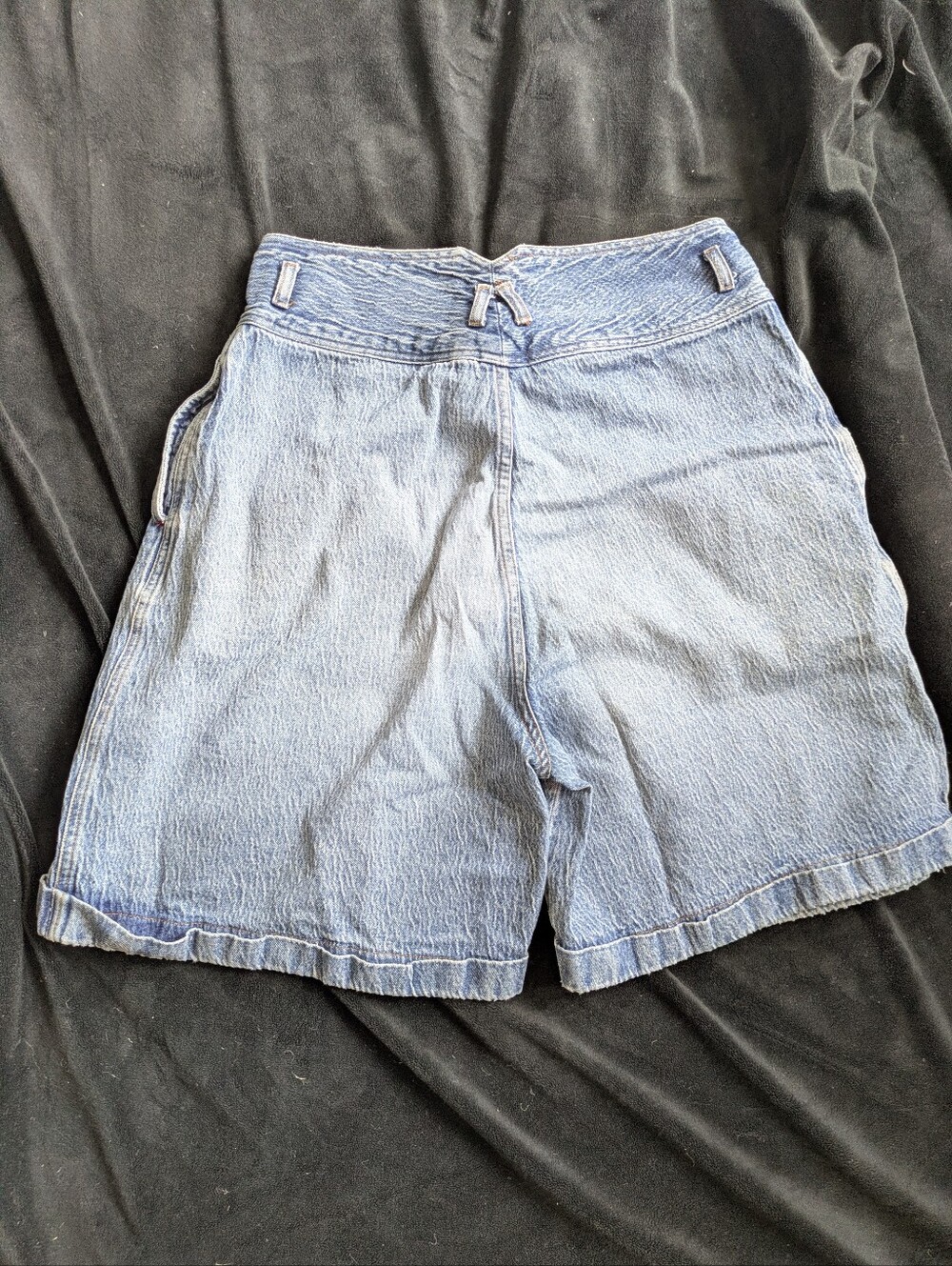 Vintage Women's High Rise Jean Shorts Jorts 14 - Picture 7 of 8